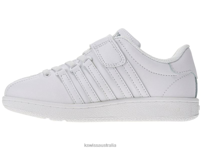 K-Swiss CLASSIC VN VLC White Kids Footwear V8JJT618
