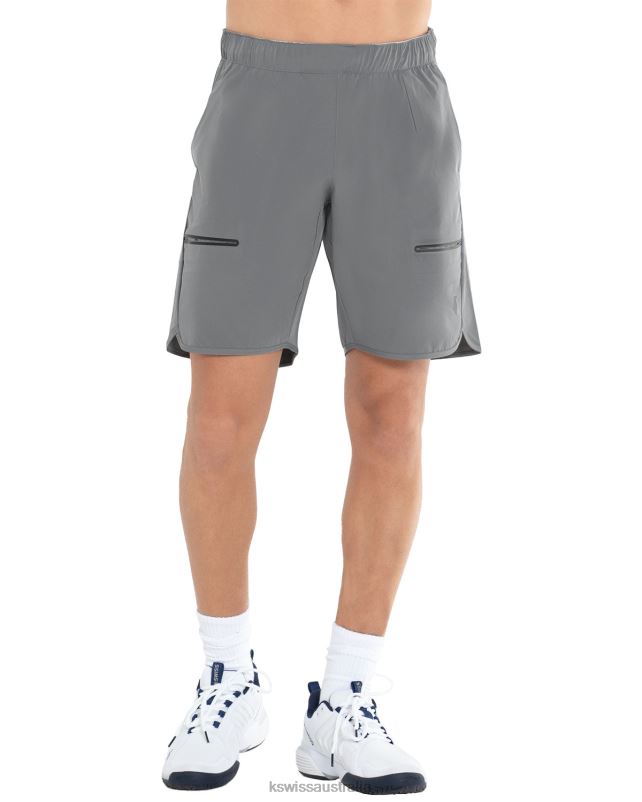 K-Swiss BALLER SHORT-9'' Dark Gray Men Apparel V8JJT499