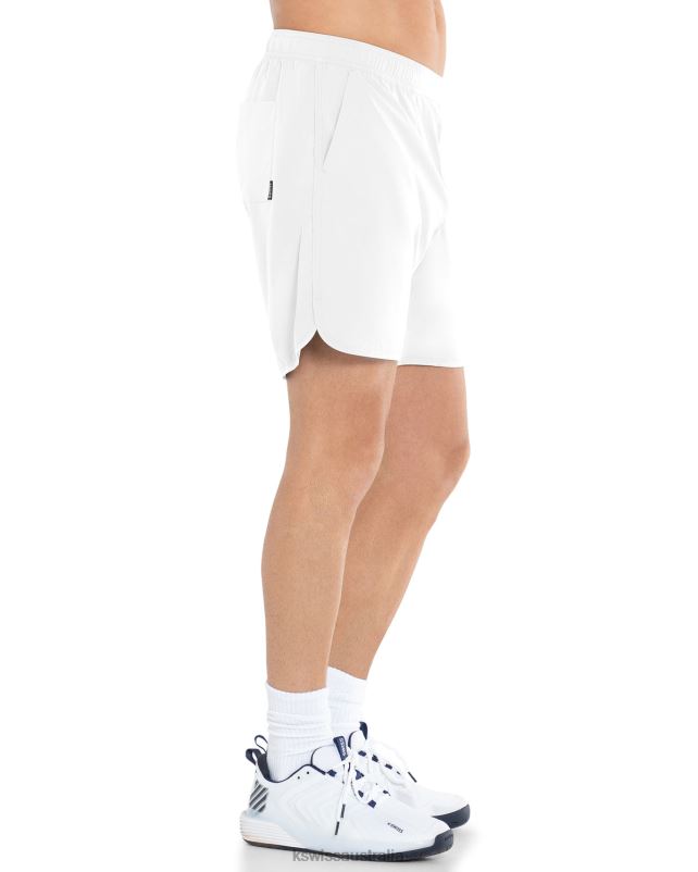 K-Swiss PLAYER SHORT-7'' White Men Apparel V8JJT495