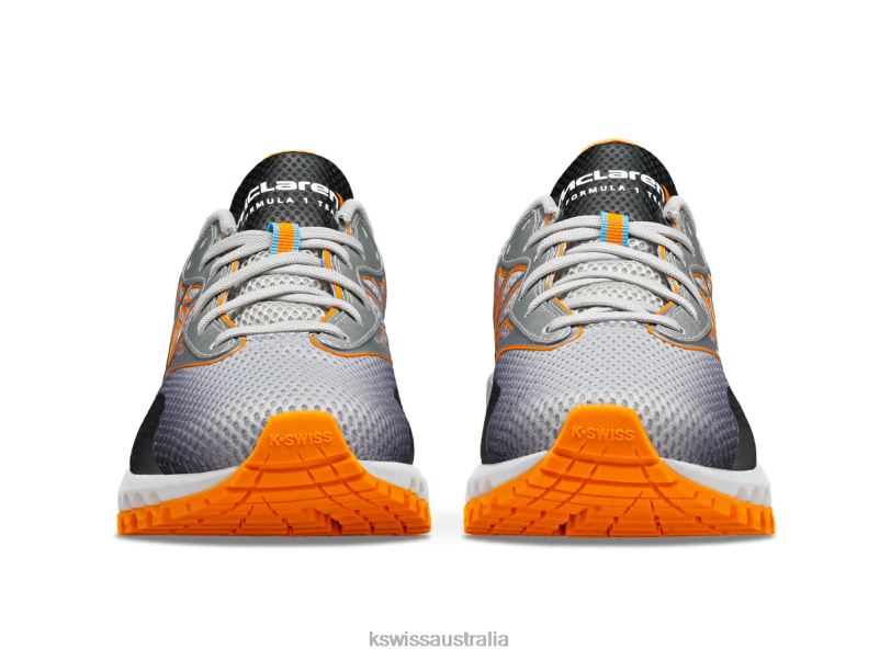 K-Swiss TUBES SPORT X MCLAREN Gray/Black/Papaya Men Lifestyle V8JJT430
