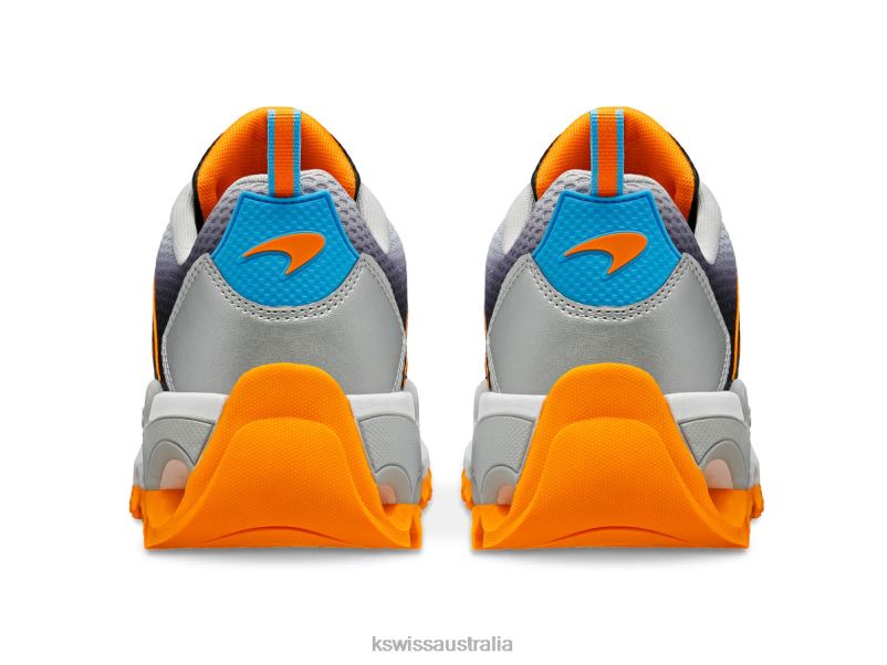 K-Swiss TUBES SPORT X MCLAREN Gray/Black/Papaya Men Lifestyle V8JJT430