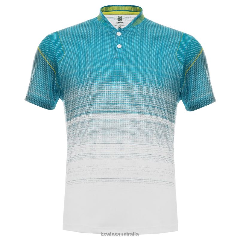 K-Swiss ELECTRIC HENLEY S/S Scuba Men Lifestyle V8JJT463