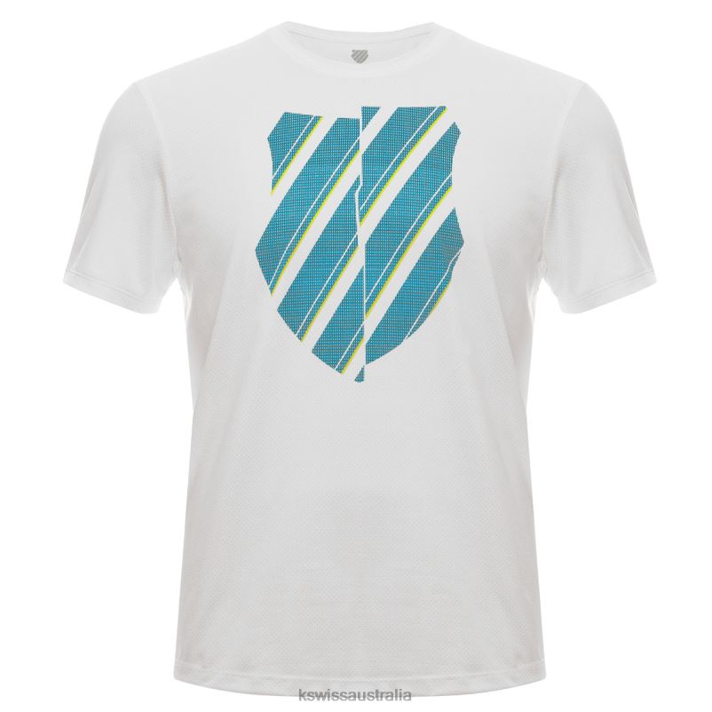 K-Swiss ELECTRIC LOGO S/S White Men Lifestyle V8JJT470