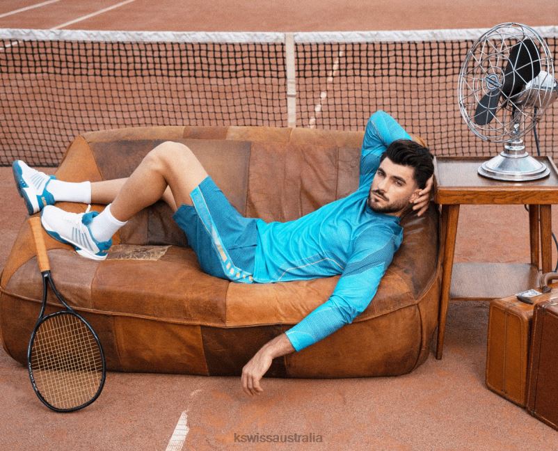 K-Swiss ELECTRIFIED L/S CREW Scuba Men Lifestyle V8JJT466