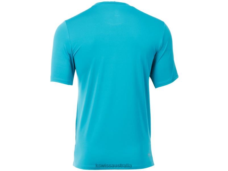 K-Swiss HYPERCOURT TEE Algiers Blue Men Lifestyle V8JJT482