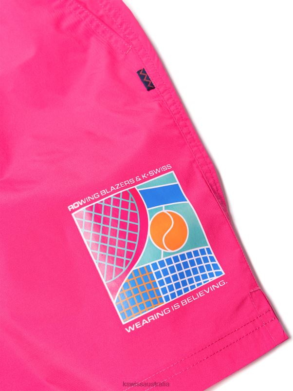 K-Swiss ROWING BLAZERS X SHORTS Pink Men Lifestyle V8JJT472
