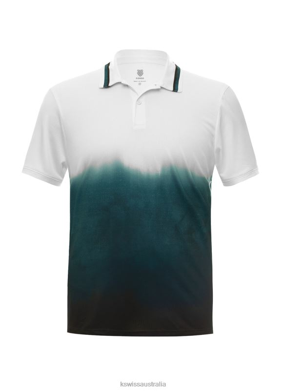 K-Swiss TIDAL WAVE POLO S/S Evergreen Men Lifestyle V8JJT455