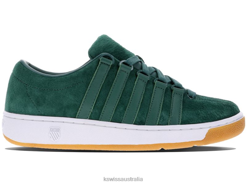 K-Swiss CLASSIC LX SDE Posy Green/White/Gum Men Shoes V8JJT164