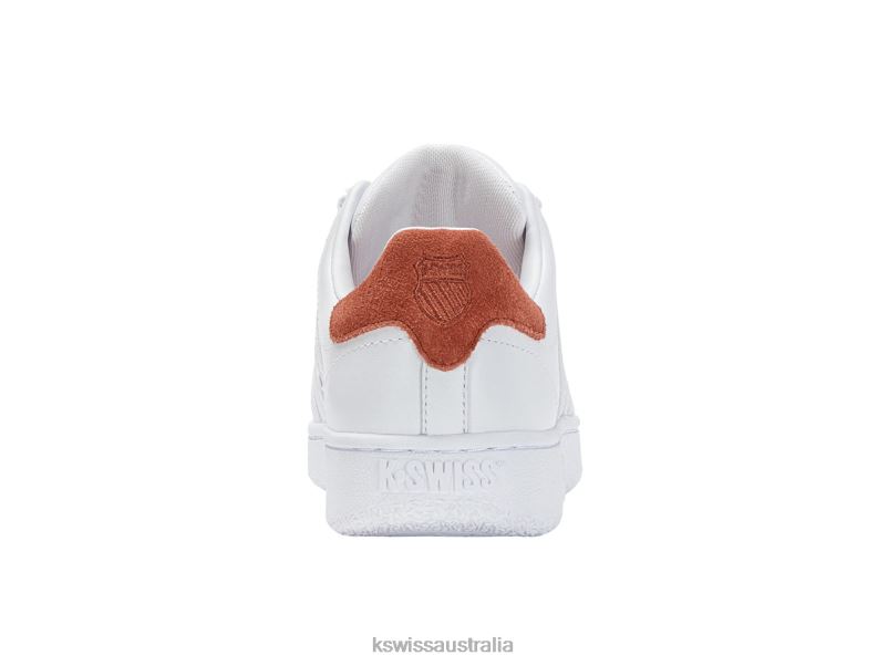 K-Swiss CLASSIC VN White/Burnt Ochre Men Shoes V8JJT69