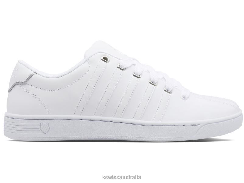 K-Swiss COURT PRO II CMF White/Silver Men Shoes V8JJT187