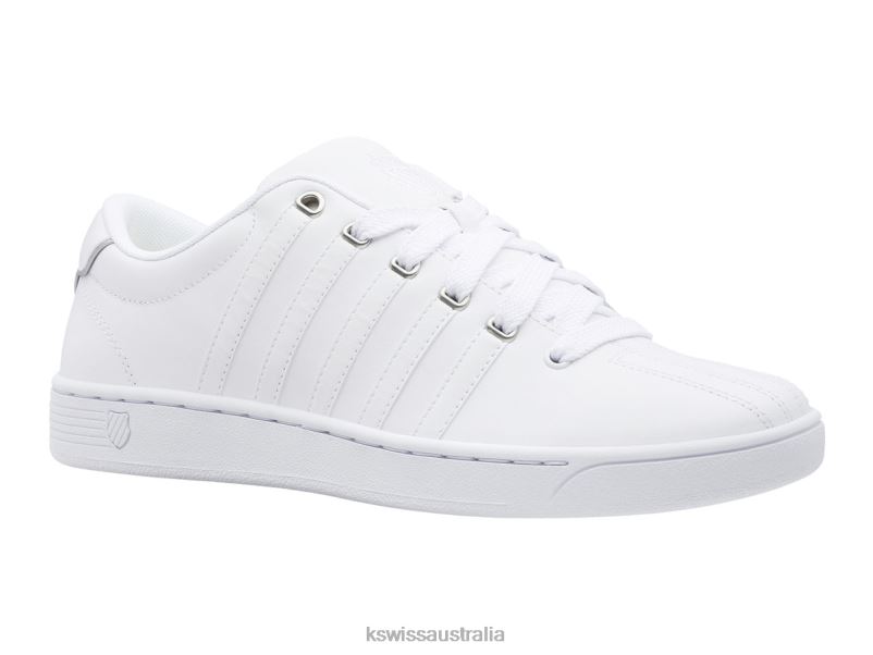 K-Swiss COURT PRO II CMF White/Silver Men Shoes V8JJT187