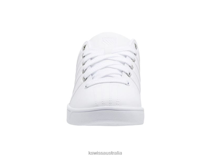 K-Swiss COURT PRO II CMF White/Silver Men Shoes V8JJT187