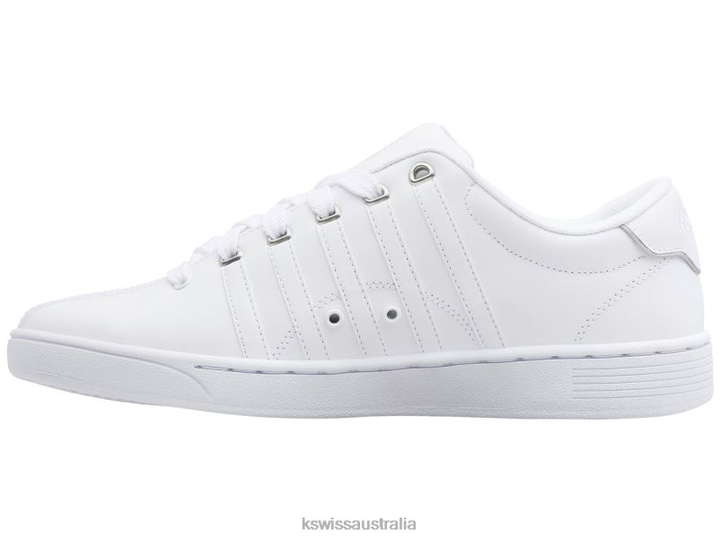K-Swiss COURT PRO II CMF White/Silver Men Shoes V8JJT187