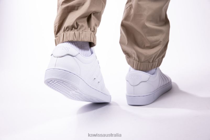 K-Swiss COURT PRO II CMF White/Silver Men Shoes V8JJT187