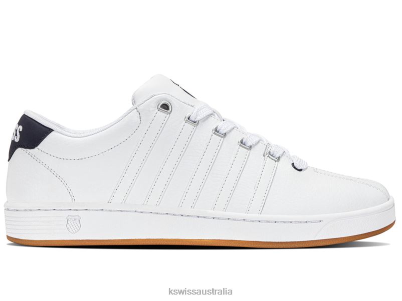 K-Swiss COURT PRO II White/Navy/Gum Men Shoes V8JJT106