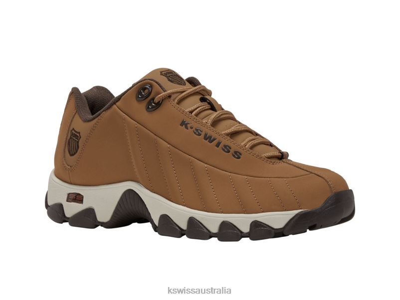 K-Swiss ST329 CMF Brown Sugar/Pumice Stone/Java Men Shoes V8JJT112