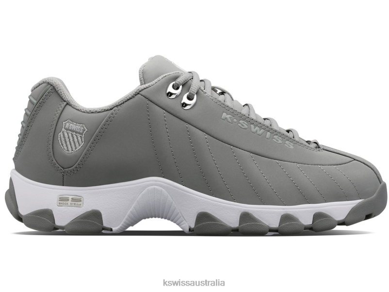 K-Swiss ST329 CMF Neutral Gray/Silver Men Shoes V8JJT191