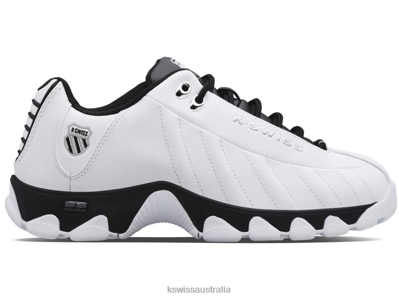 K-Swiss ST329 CMF White/Black Men Shoes V8JJT179