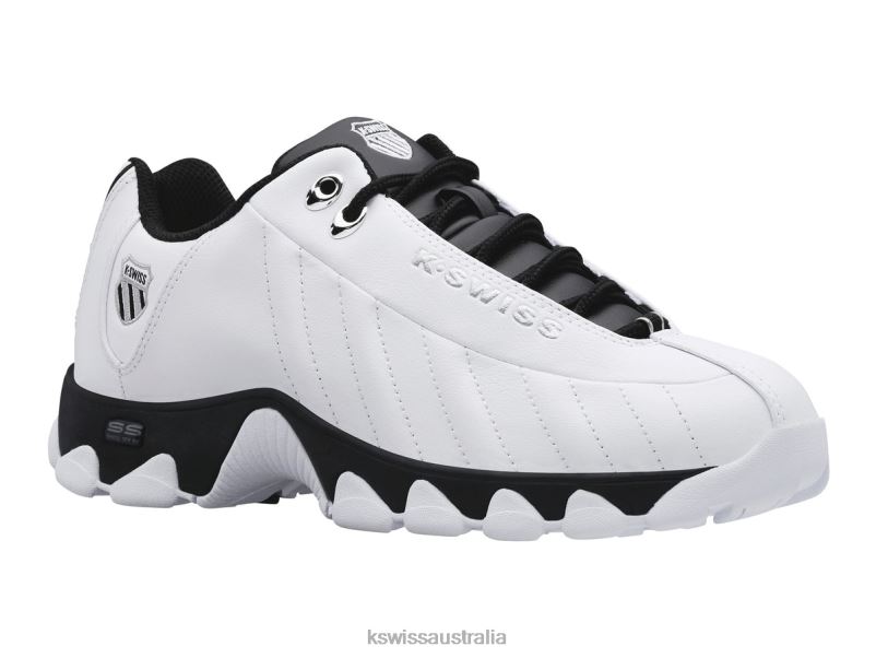 K-Swiss ST329 CMF White/Black Men Shoes V8JJT179