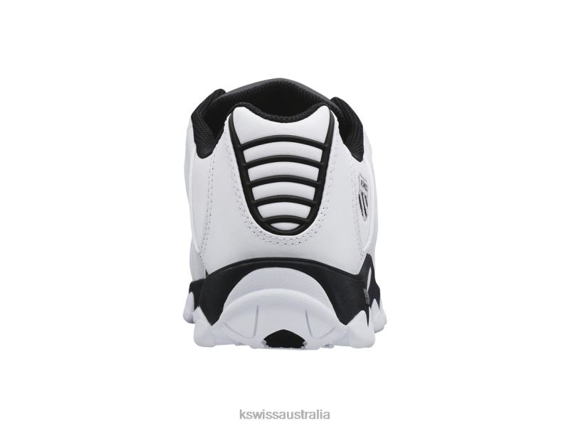 K-Swiss ST329 CMF White/Black Men Shoes V8JJT179