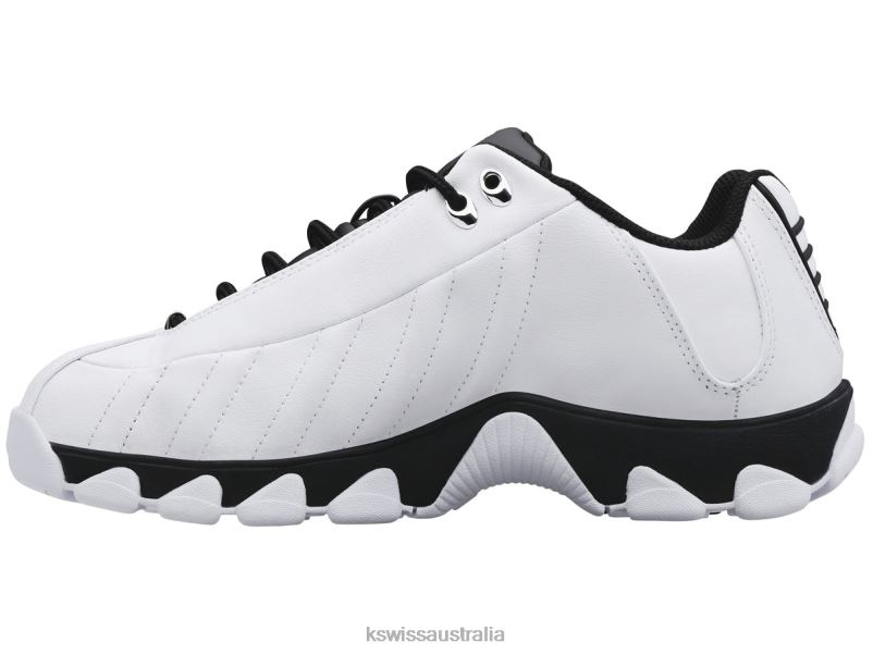 K-Swiss ST329 CMF White/Black Men Shoes V8JJT179