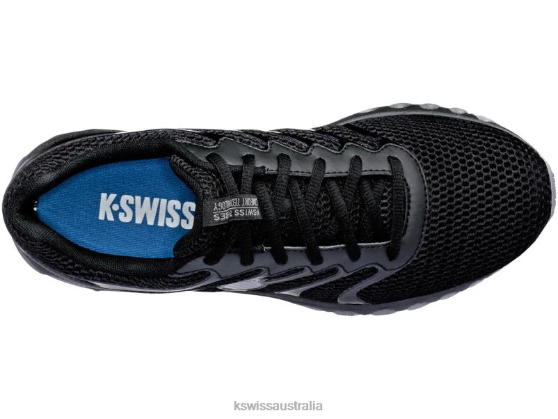 K-Swiss TUBES 200 Black/Charcoal Men Shoes V8JJT166