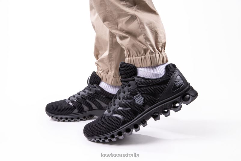 K-Swiss TUBES 200 Black/Charcoal Men Shoes V8JJT166