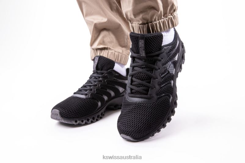 K-Swiss TUBES 200 Black/Charcoal Men Shoes V8JJT166