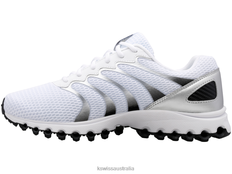 K-Swiss TUBES 200 White/Black/Silver Men Shoes V8JJT162