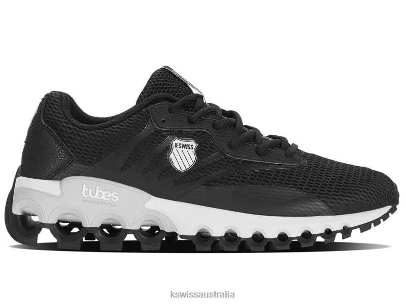 K-Swiss TUBES SPORT Black/White Men Shoes V8JJT66
