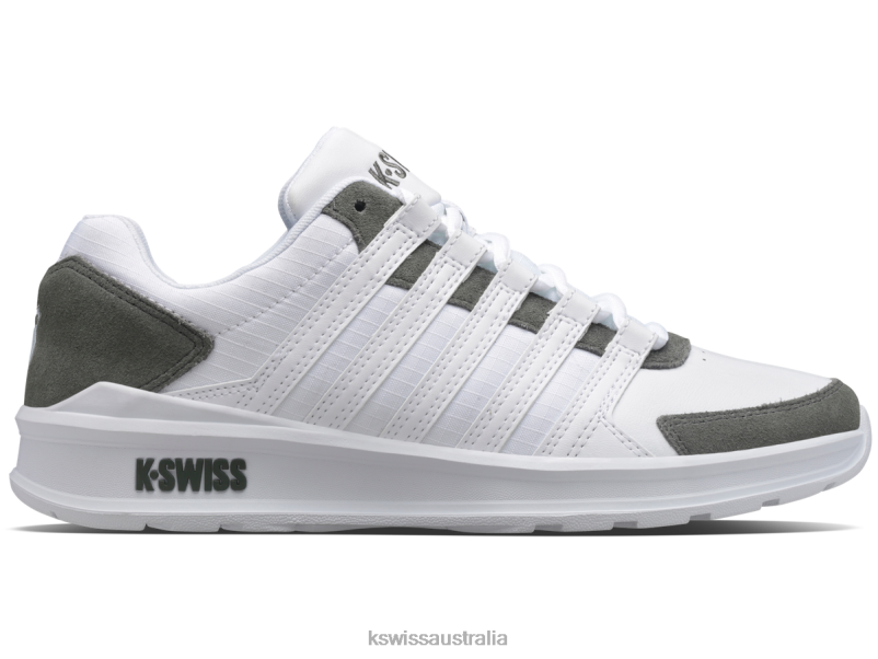 K-Swiss VISTA TRAINER T White/Castor Gray Men Shoes V8JJT137