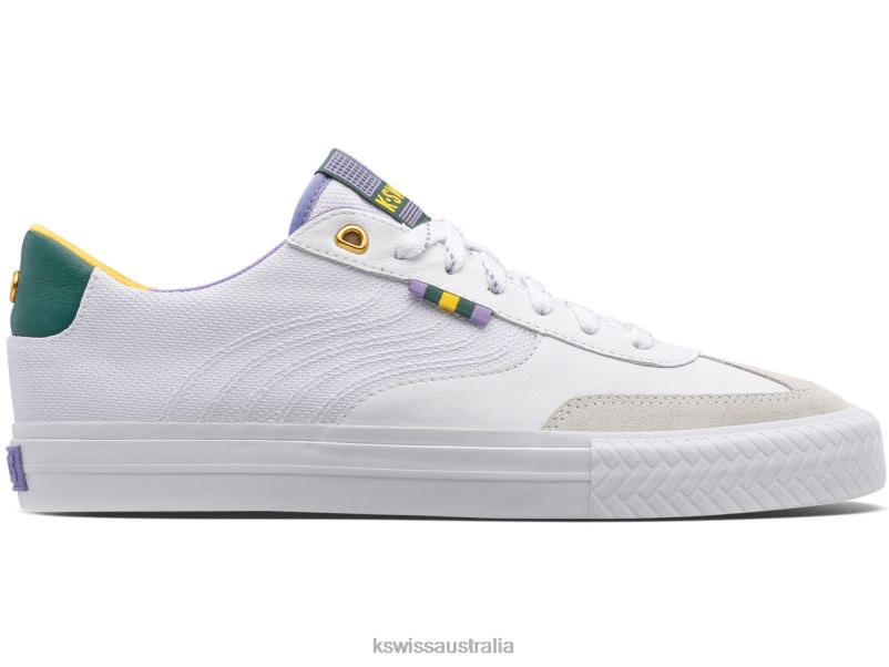 K-Swiss WRAPSHOT CLASSIC White/Posy Green Men Shoes V8JJT165