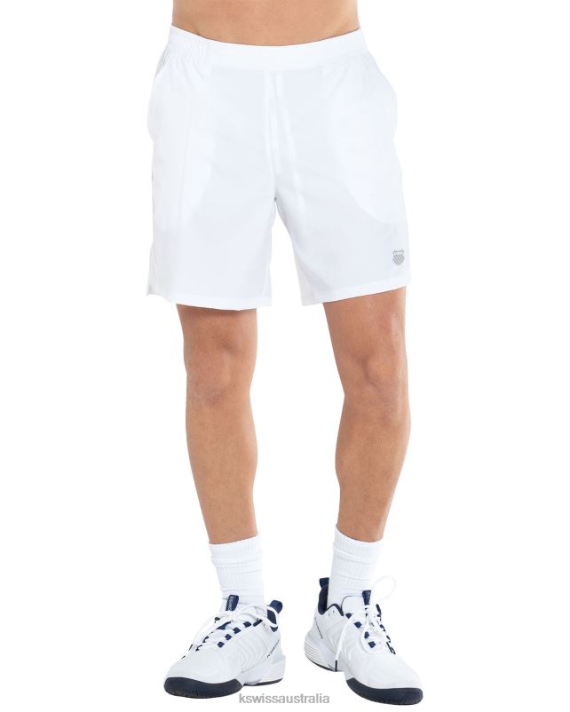 K-Swiss SUPERCHARGE SHORT-7'' White Men Apparel V8JJT201