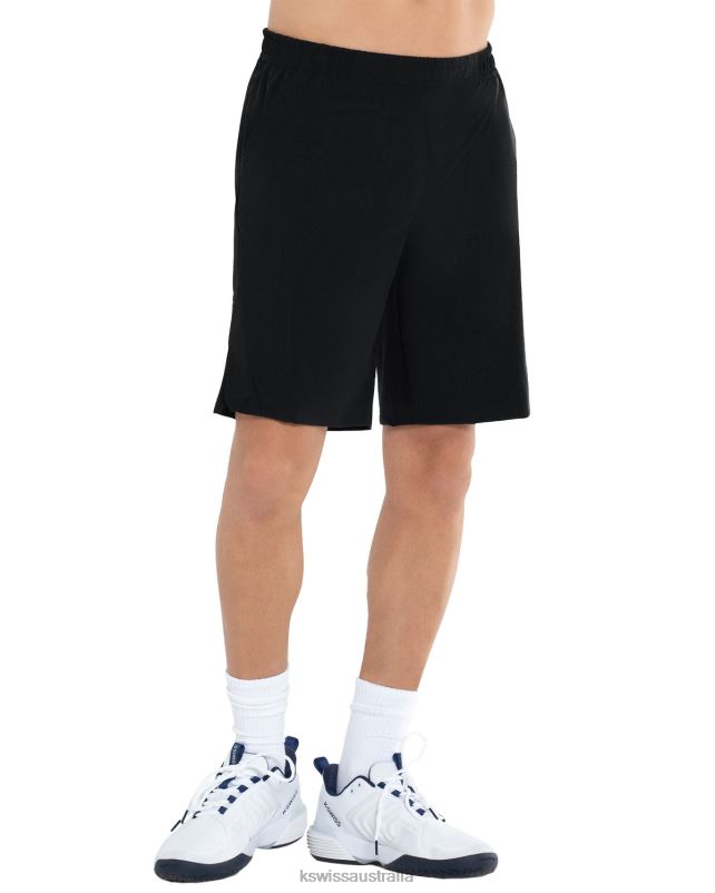 K-Swiss SUPERCHARGE SHORT-9'' Black Men Apparel V8JJT196