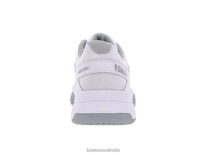 K-Swiss COURT EXPRESS PICKLEBALL White/Highrise/Black Men Shoes V8JJT15