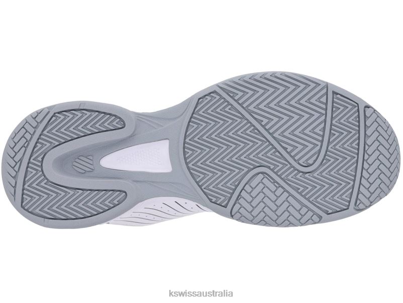 K-Swiss COURT EXPRESS PICKLEBALL White/Highrise/Black Men Shoes V8JJT15