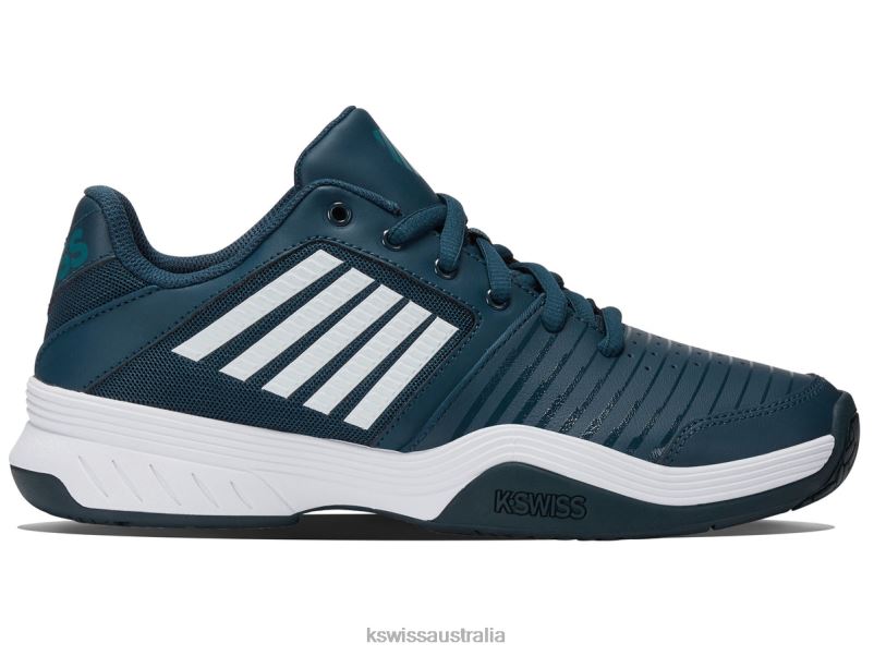 K-Swiss COURT EXPRESS Reflecting Pond/White/Colonial Blue Men Shoes V8JJT38