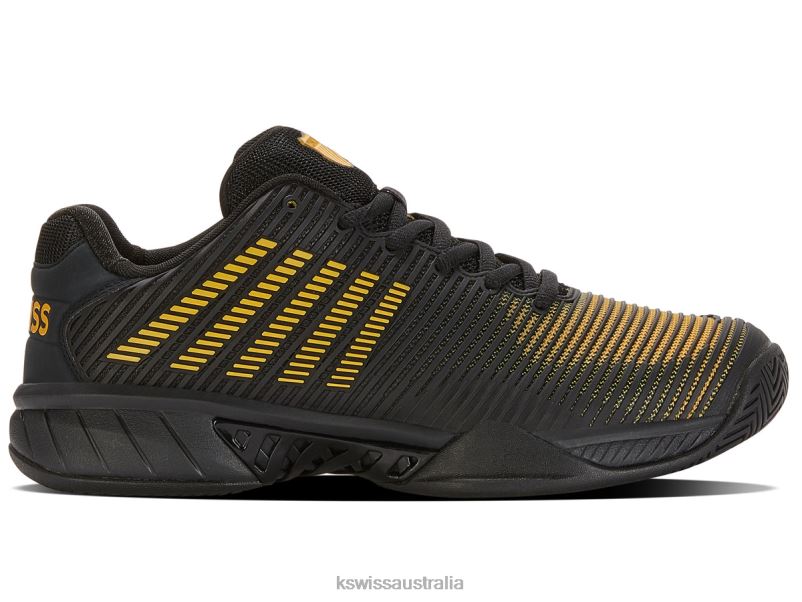 K-Swiss HYPERCOURT EXPRESS 2-2E Moonless Night/Amber Yellow Men Shoes V8JJT21
