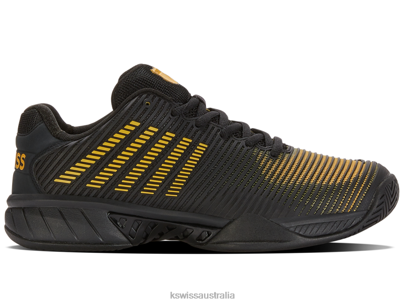 K-Swiss HYPERCOURT EXPRESS 2 Moonless Night/Amber Yellow Men Shoes V8JJT26