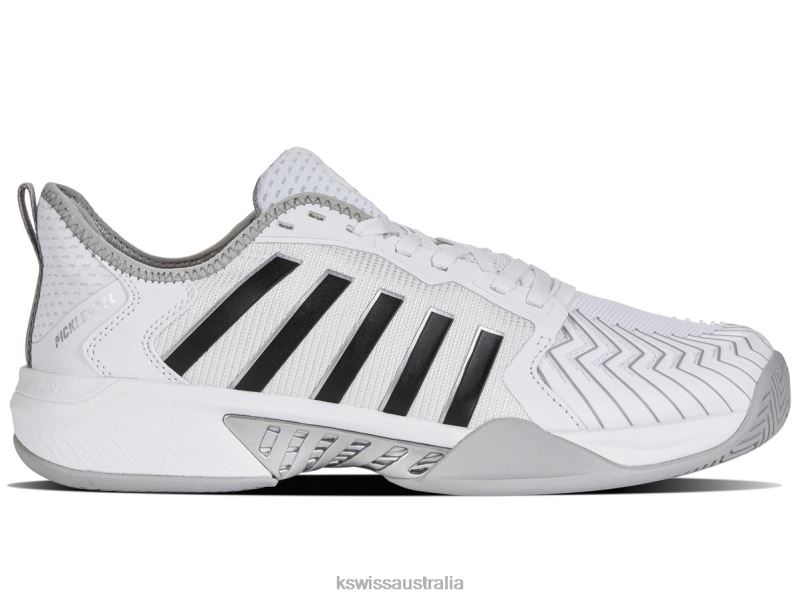 K-Swiss PICKLEBALL SUPREME White/High-Rise/Black Men Shoes V8JJT23