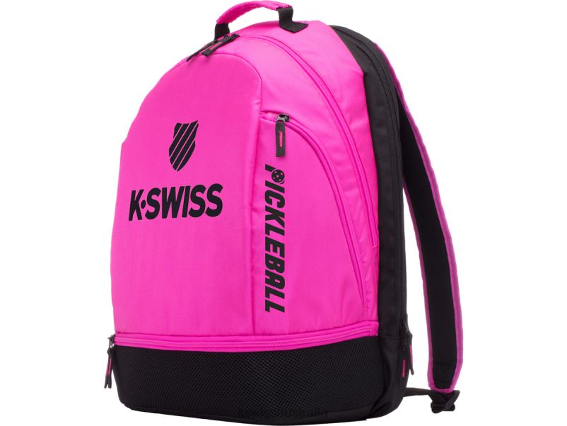 K-Swiss PICKELBALL BACKPACK Pink/Black Unisex Backpack V8JJT409