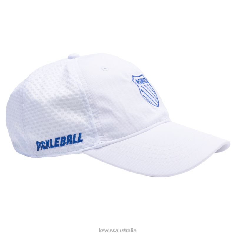 K-Swiss LASER COURT PICKLEBALL HAT White Unisex Hat V8JJT400