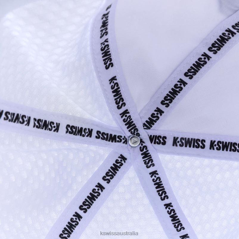 K-Swiss LASER COURT PICKLEBALL HAT White Unisex Hat V8JJT400