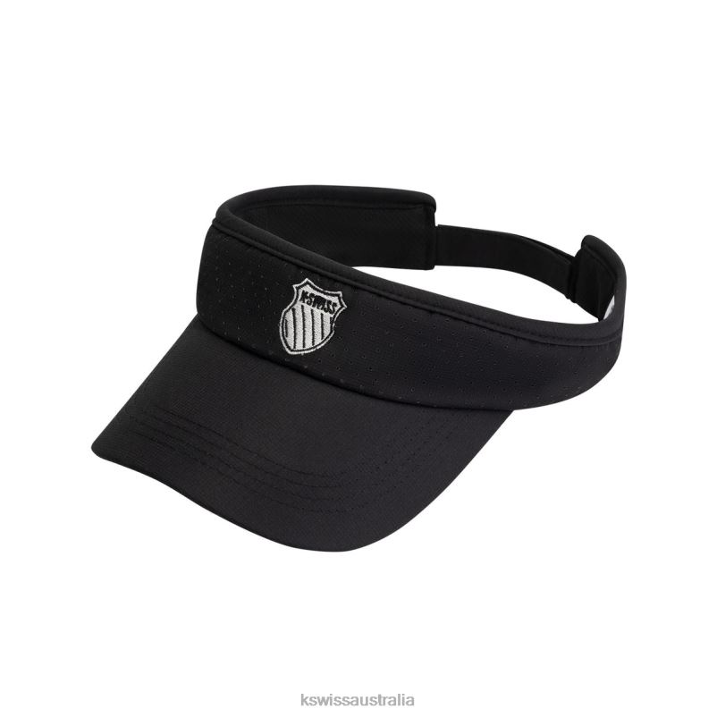 K-Swiss LASER COURT VISOR Jet Black Women Accessories V8JJT399