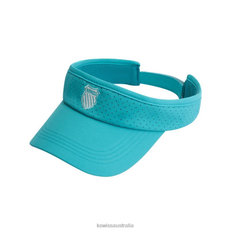 K-Swiss LASER COURT VISOR Nile Blue Women Accessories V8JJT396