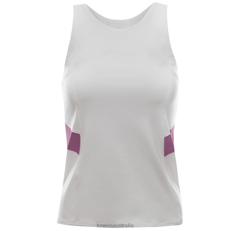 K-Swiss COLORBLOCK TANK White Combo Women Lifestyle V8JJT539