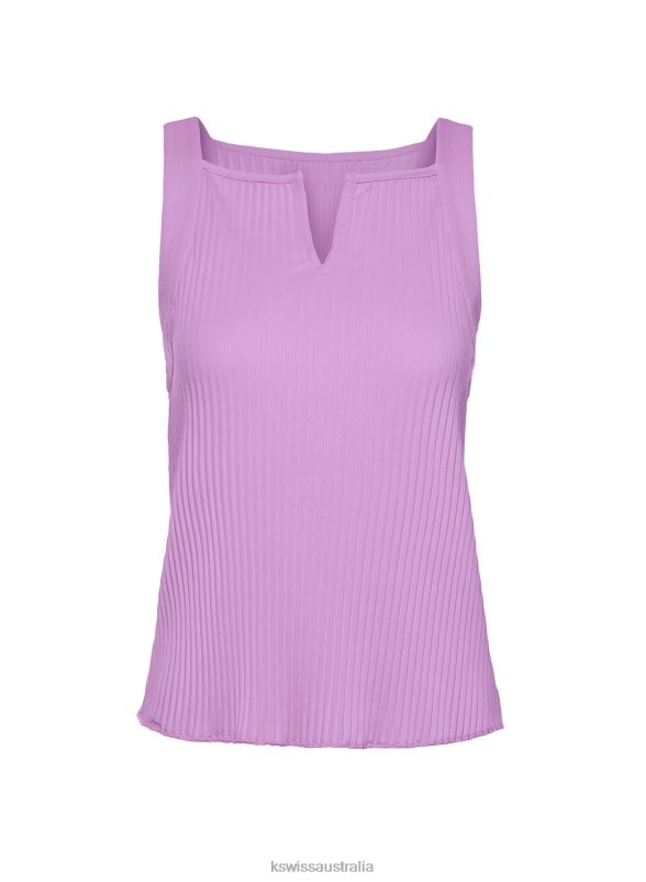 K-Swiss DEEP V PLEATED TANK Amethyst Women Lifestyle V8JJT543