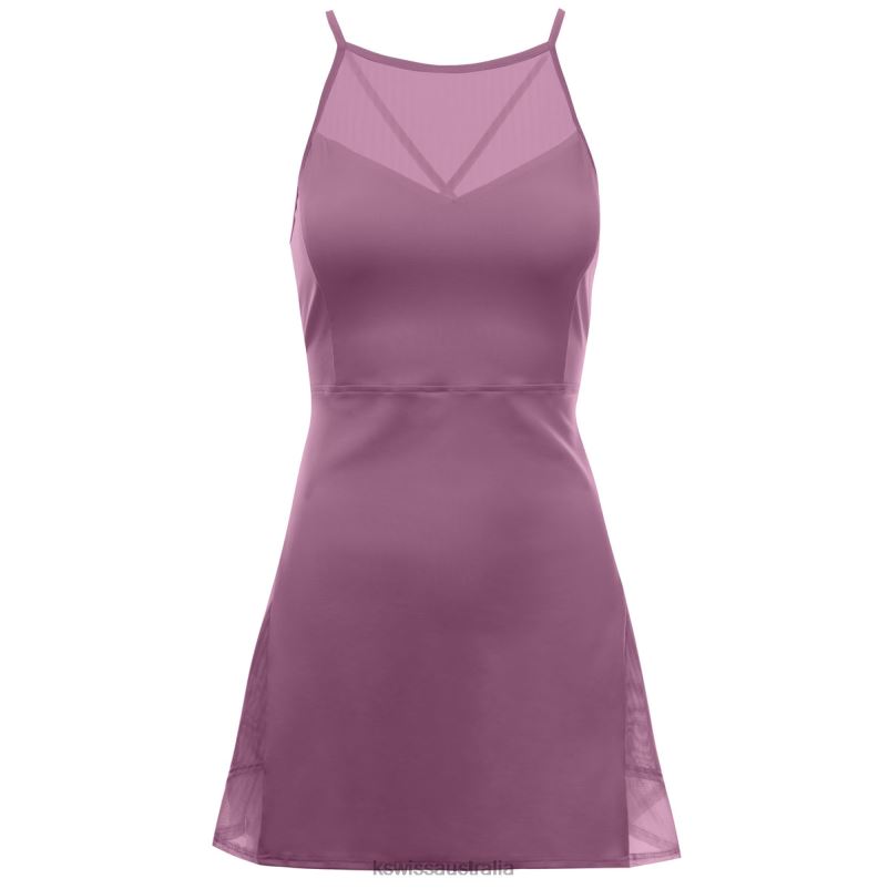 K-Swiss GAME SET MATCH DRESS Plum Women Lifestyle V8JJT535