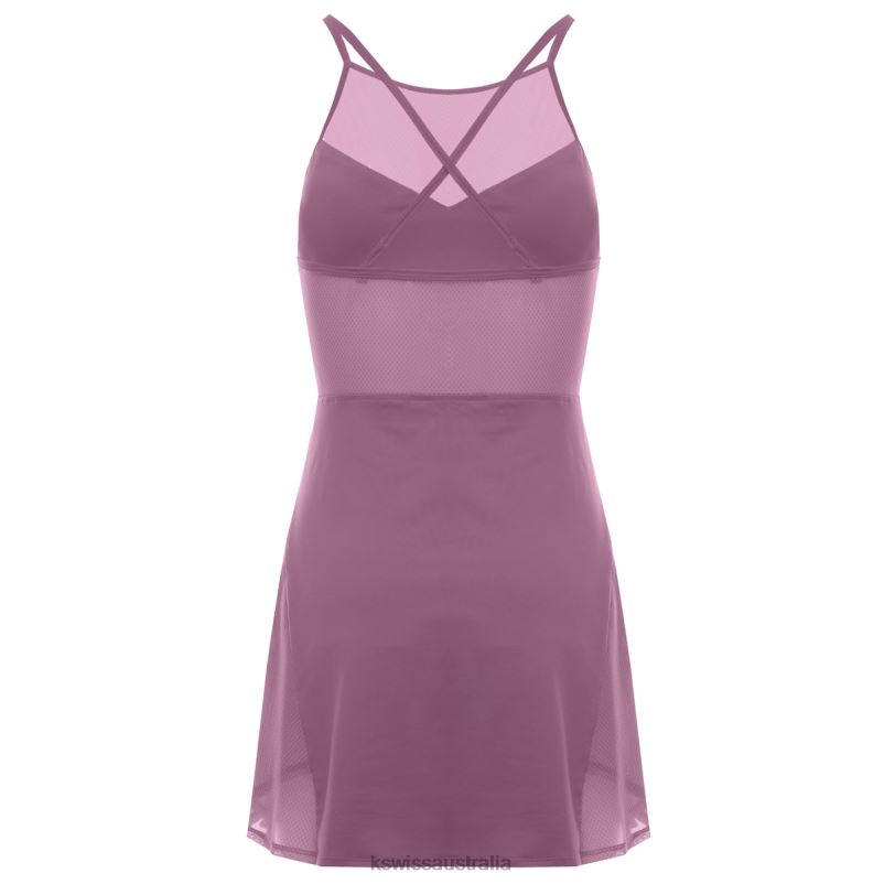 K-Swiss GAME SET MATCH DRESS Plum Women Lifestyle V8JJT535