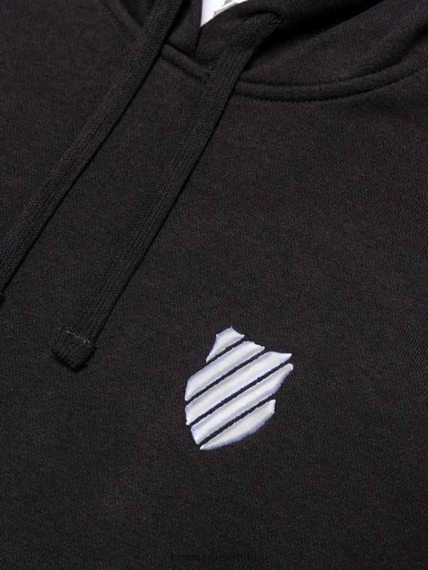 K-Swiss HERITAGE HOODIE Black Women Lifestyle V8JJT561